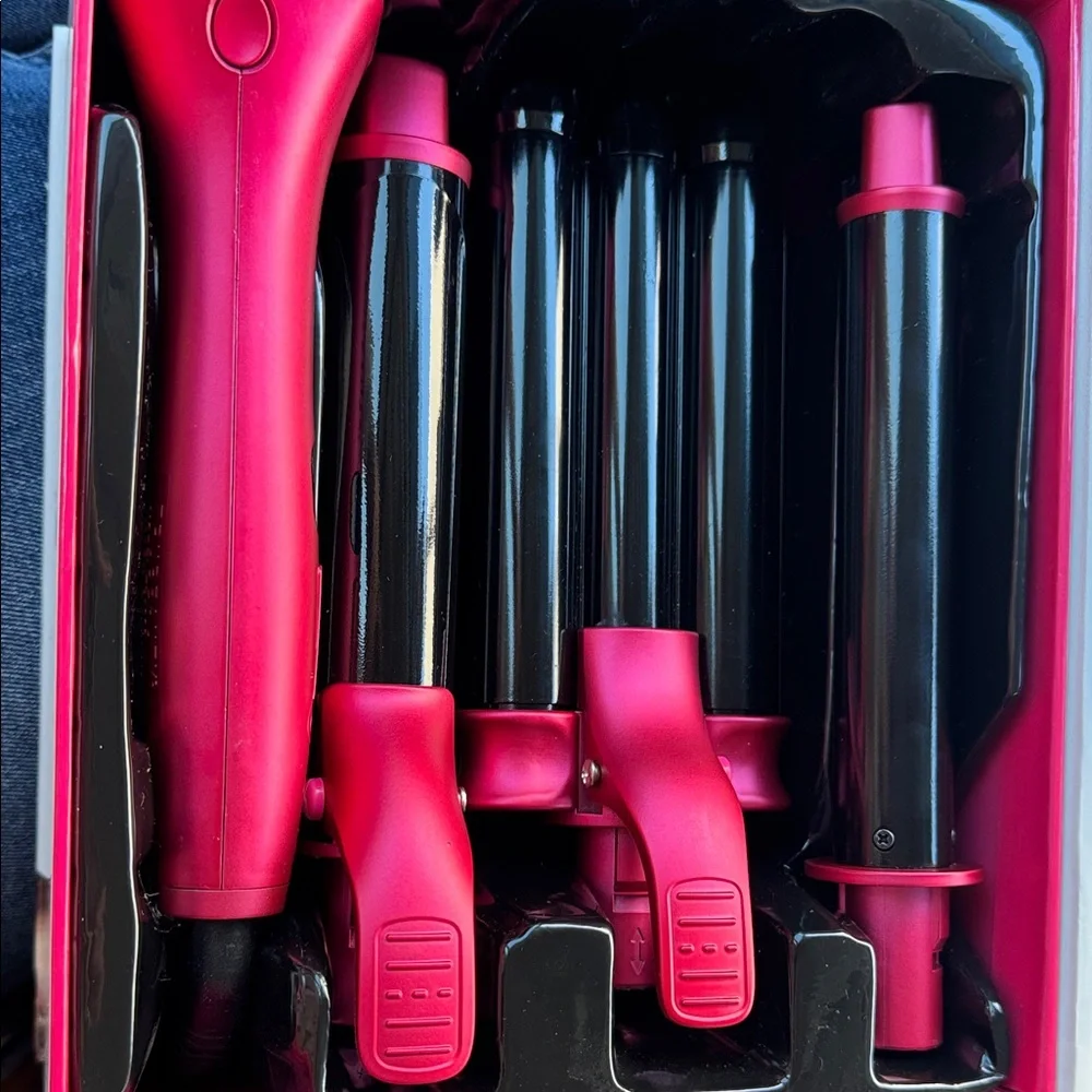 Triple Threat 3-in-1 Hair Tool - Hot Pink